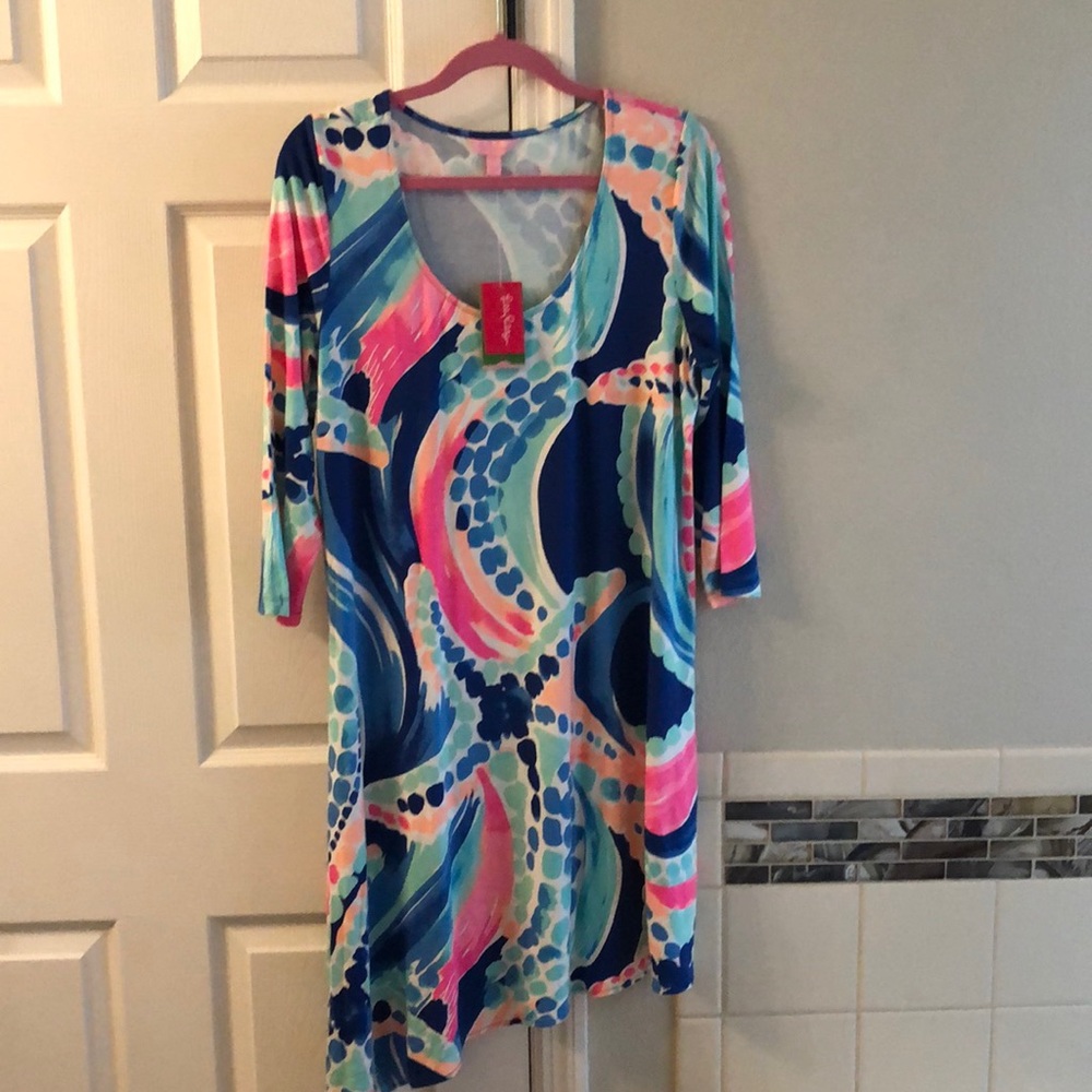 Asymmetrical hem Lilly Pulitzer Ariana dress